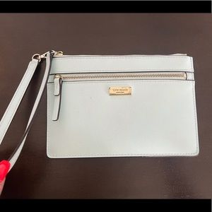 kate spade “light blue” wallet